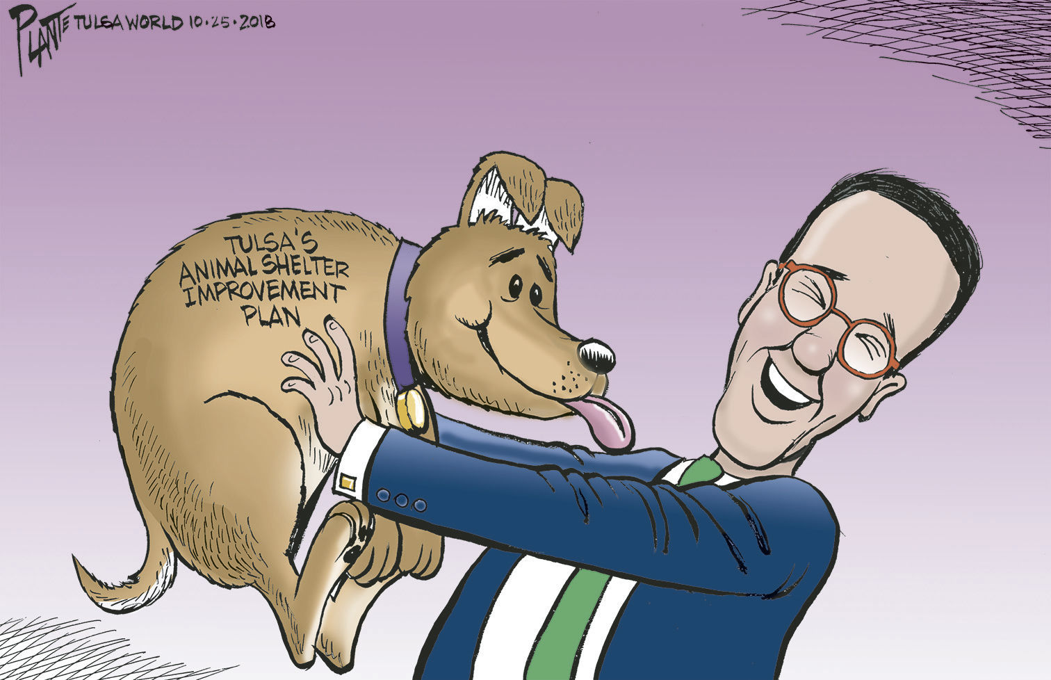 Bruce Plante Cartoon: G.T.'s animal shelter plan